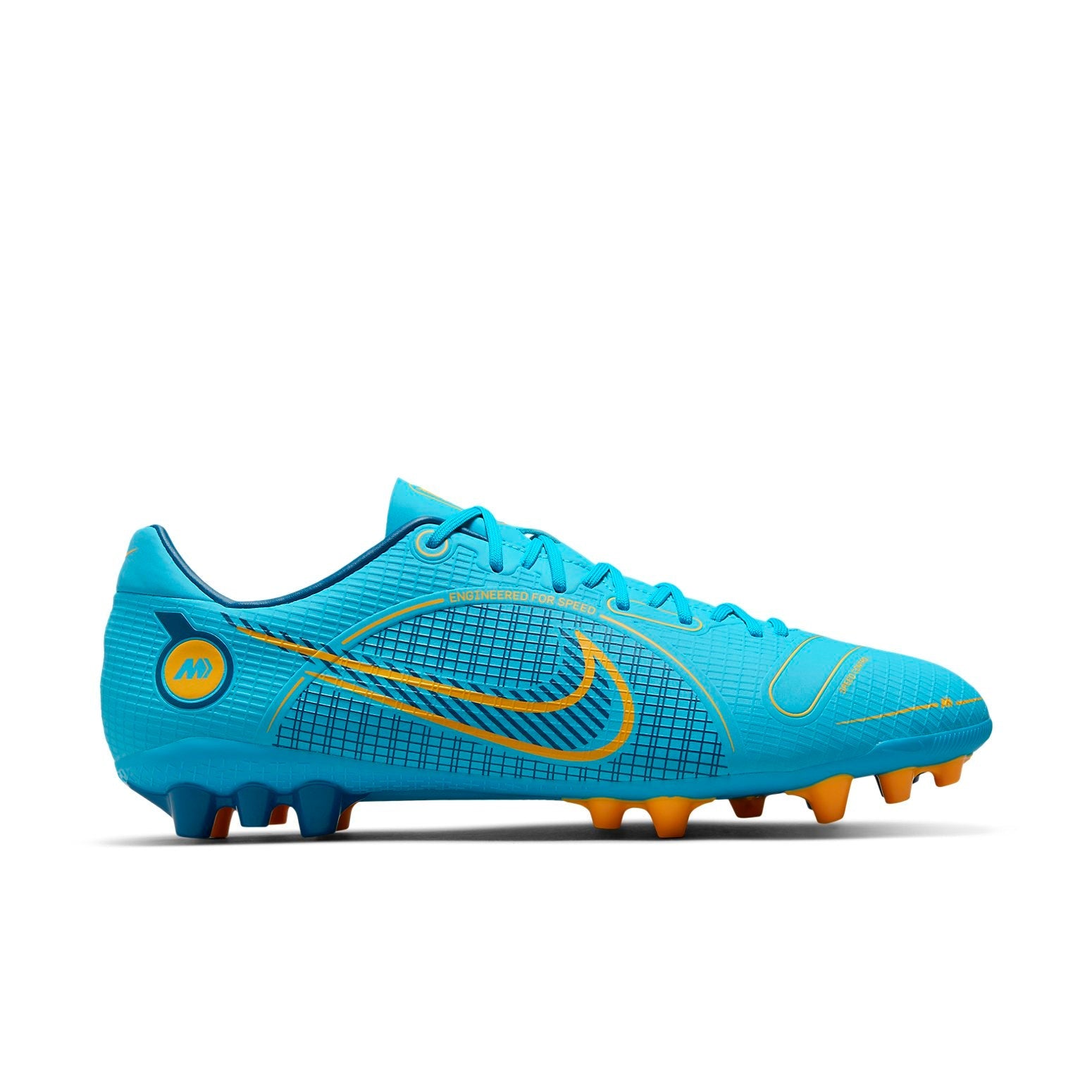 Nike Unisex Vapor 14 Academy AG Soccer Shoes Blue DJ2870-484