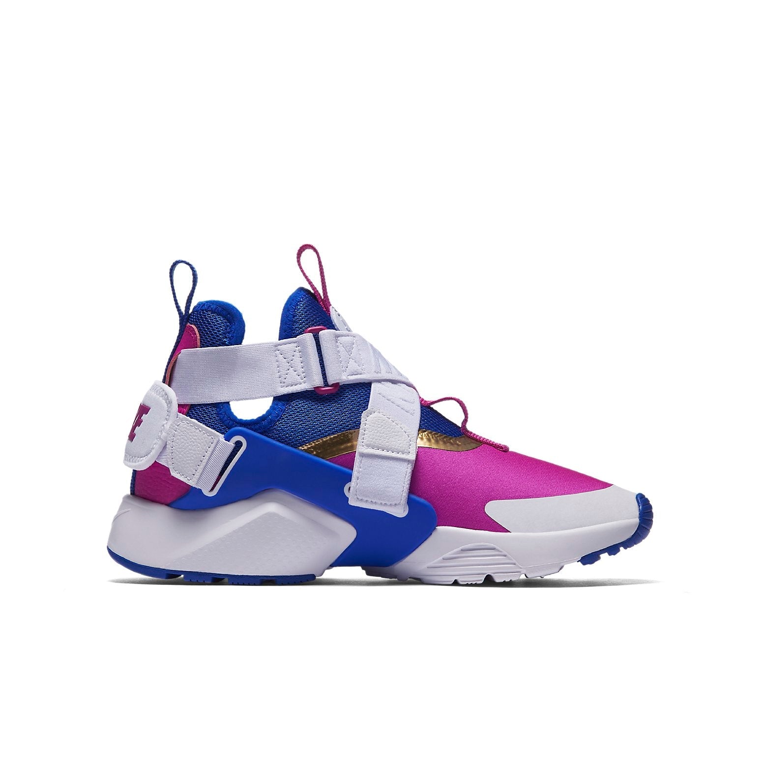 (GS) Nike Huarache City Mid-Top White/Blue/Pink AJ6662-401