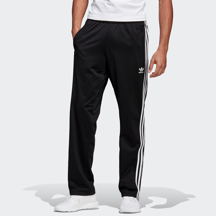 adidas originals Firebird Track Pants Side Casual Sports Long Pants Black ED6897