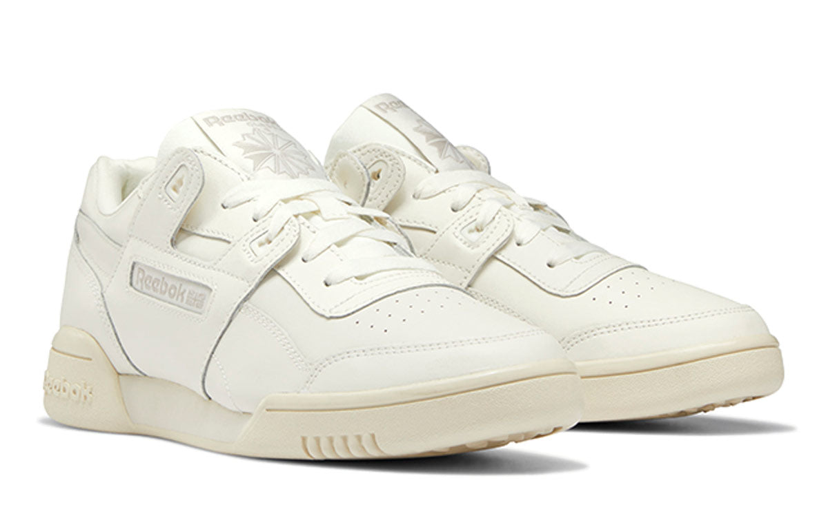 (WMNS) Reebok Workout Lo Plus Beige 'White' DV8366