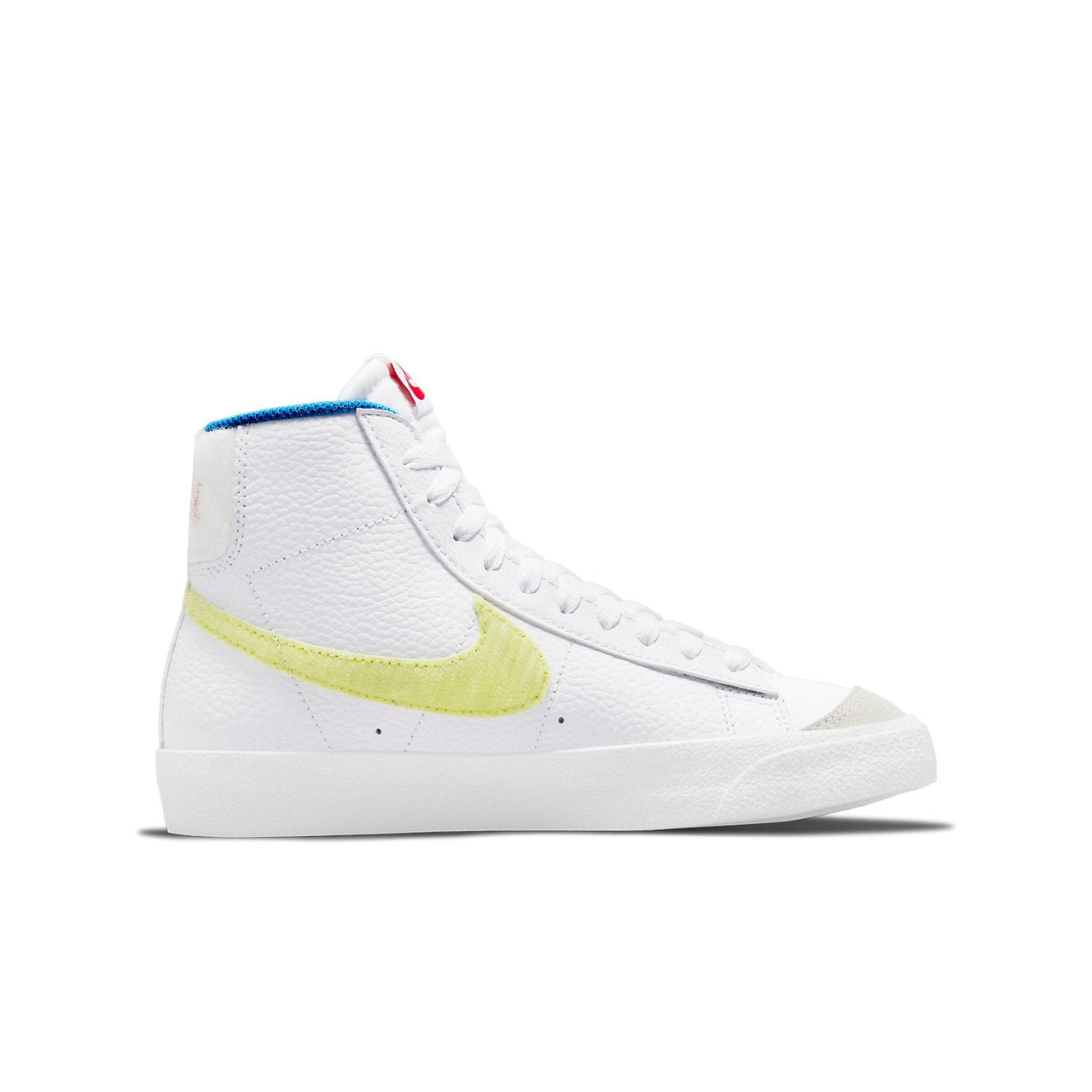 (GS) Nike Blazer Mid '77 'White Lemon Twist Blue' DQ1042-100