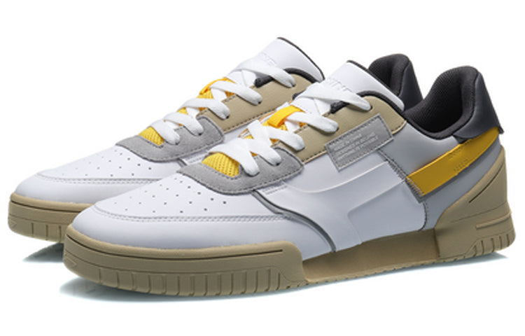 Li-Ning Sport Leisure 'White Grey Yellow' AGCQ305-3
