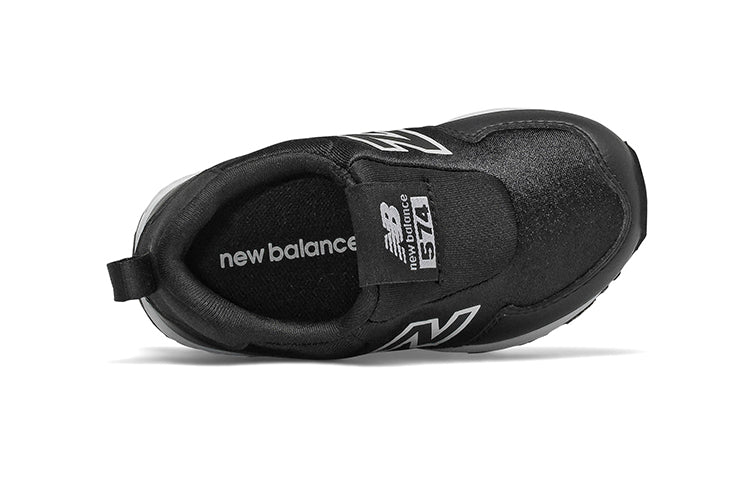 New Balance 574 Series Black / White Toddler IZ574SLA