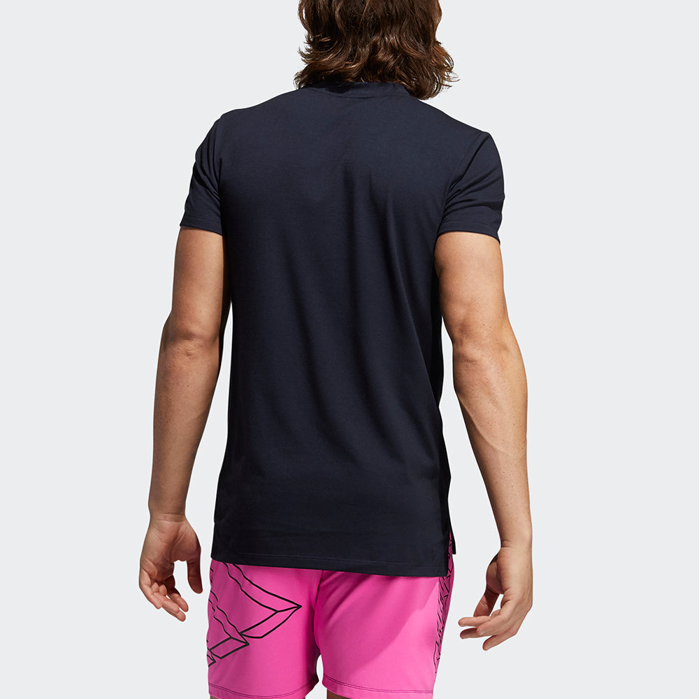 adidas Stu Tech Tee Pure Color Training Sports Short-sleeved Blue H49990