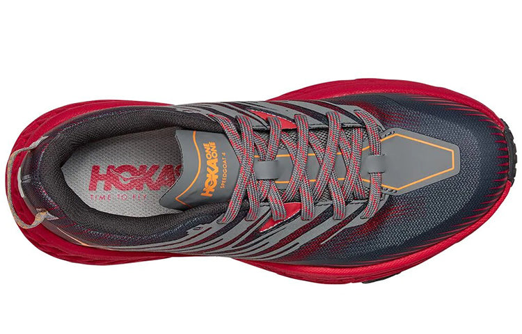 (WMNS) HOKA ONE ONE Speedgoat 4 Low 'Red Grey' 1106527-CPPNK
