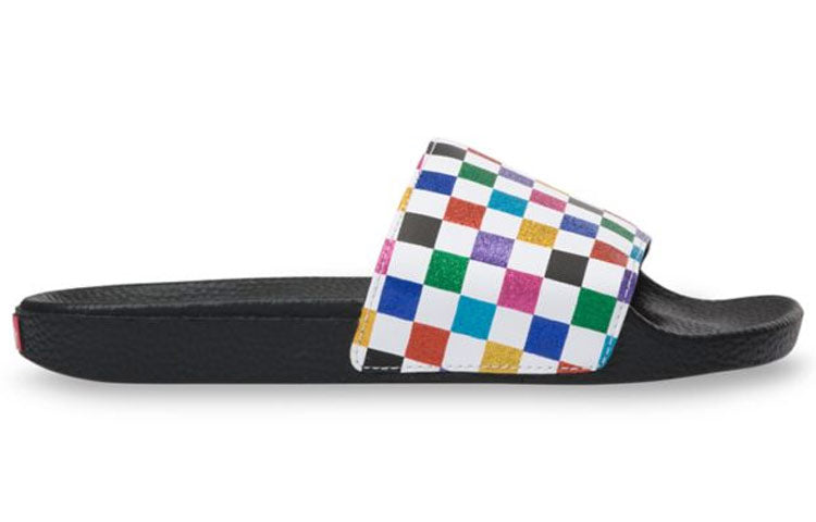 Vans Glitter Rainbow Slide-On Slipper Black VN0004LGXXW