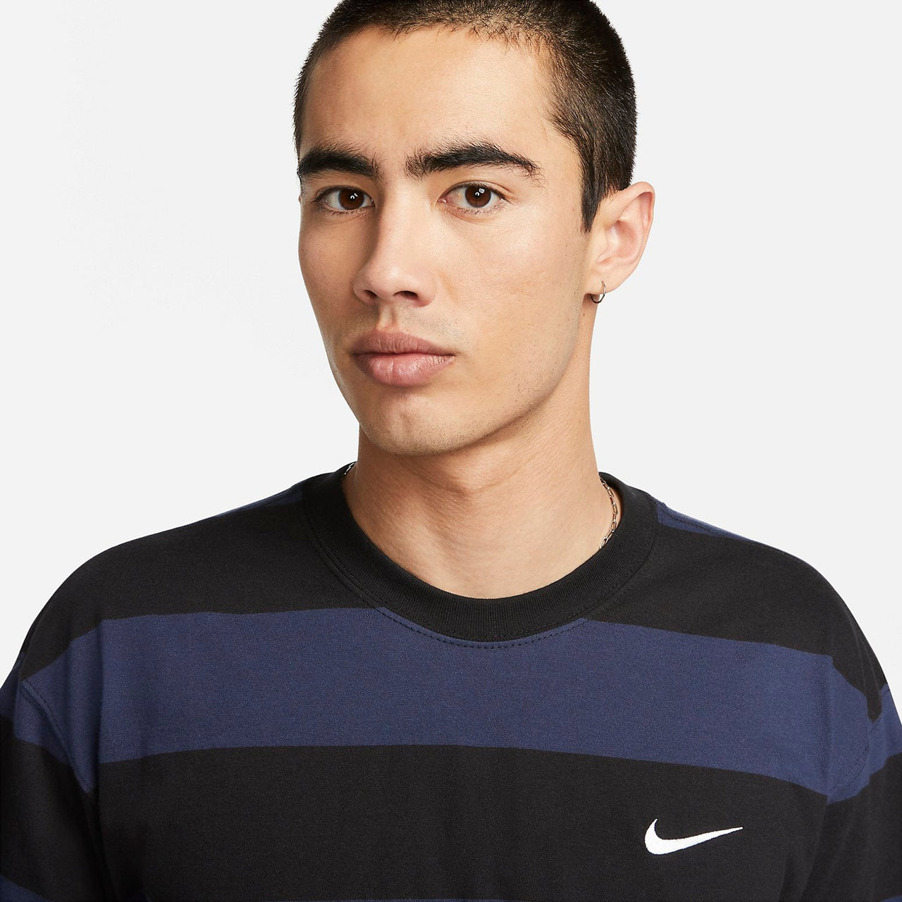 Nike SB Stripe T-Shirt 'Blue Black' FB8151-410
