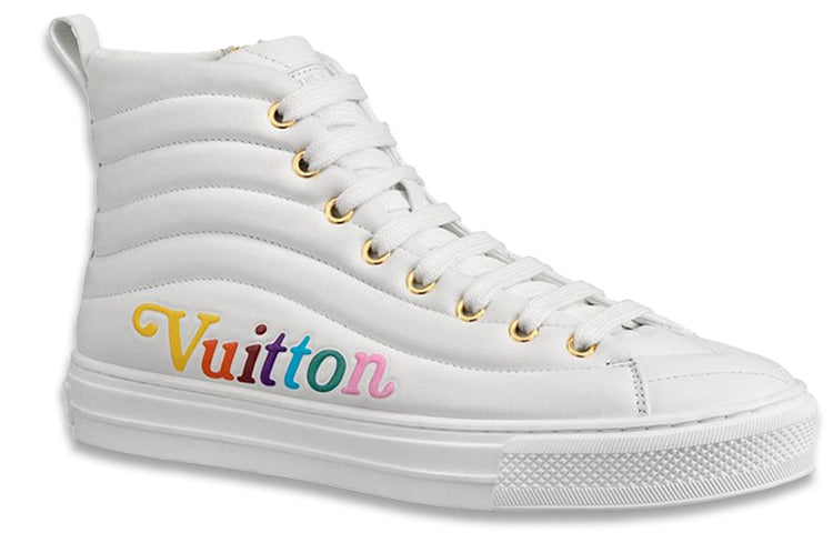 (WMNS) LOUIS VUITTON LV Stellar Ankle Sneakers 'White' 1A5C5I