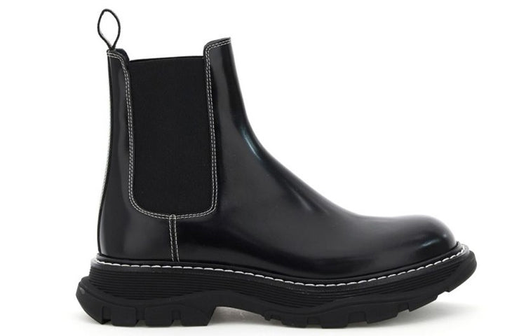Alexander McQueen Tread Chelsea Boots 'Black' 625229WHZ8D1053