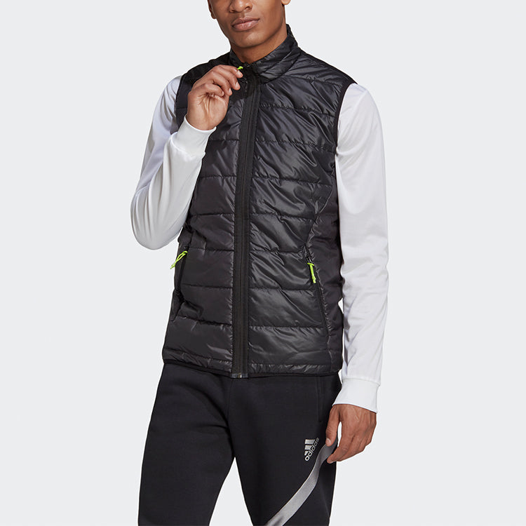 adidas Tan Tec Laycoat Detachable Vest Soccer/Football Sports Jacket Black FS5063