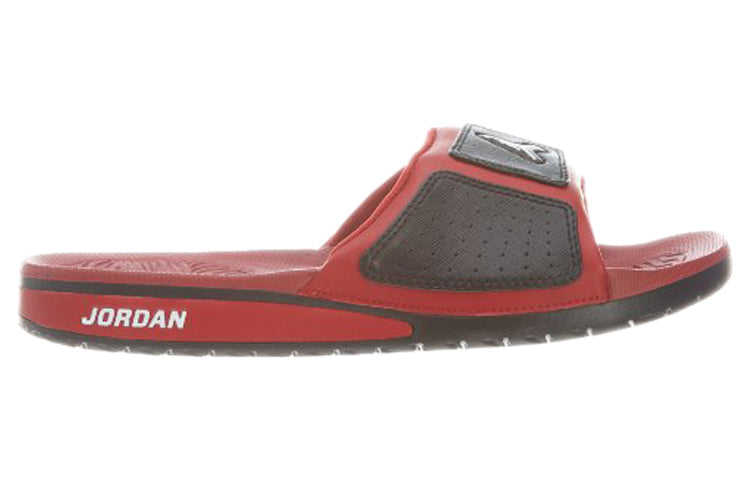 Air Jordan Hydro 3 Black Red Slippers 'Black Red' 630754-001