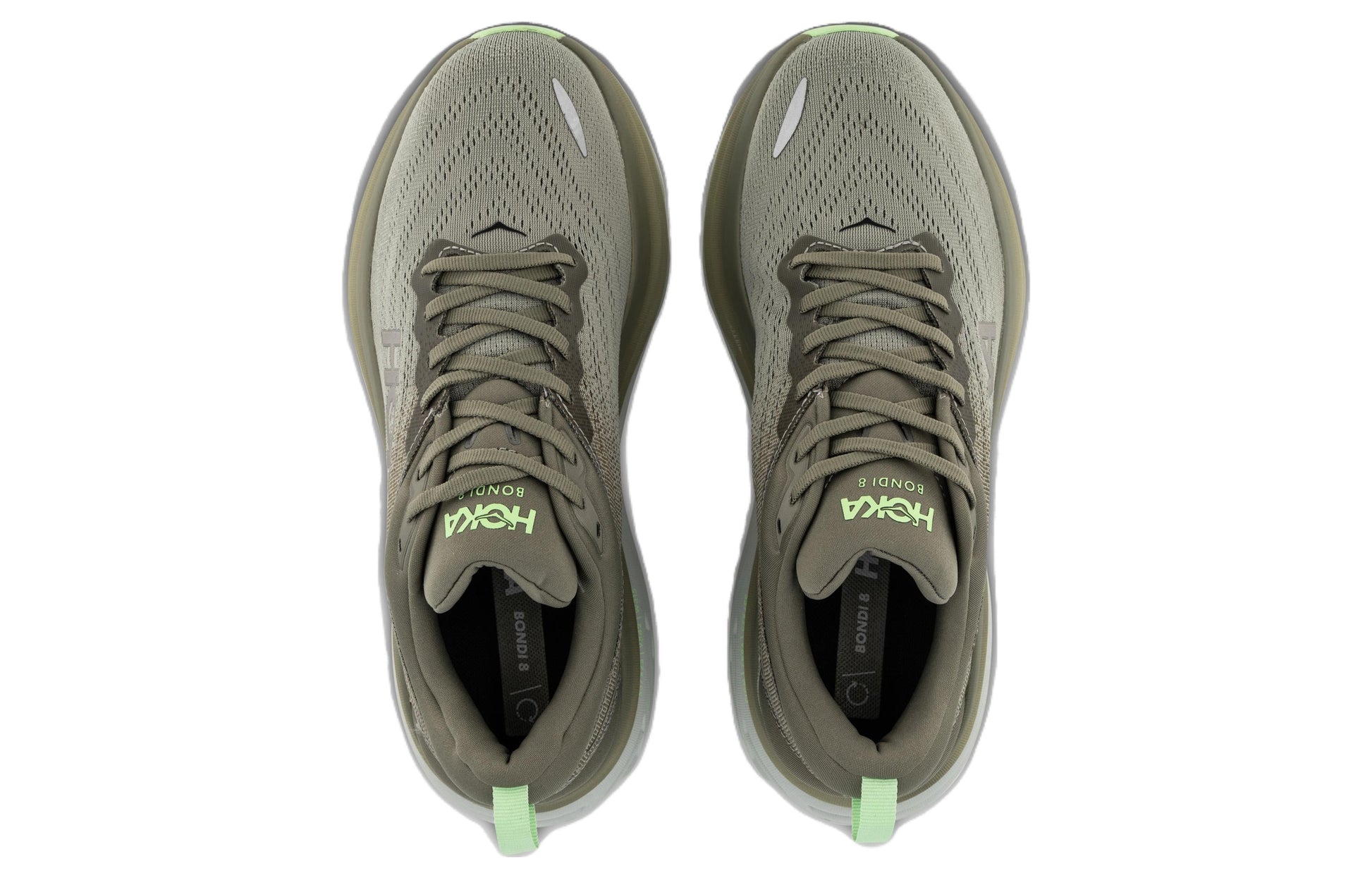 (WMNS) HOKA ONE ONE Bondi 8 'Olive Haze Mercury' 1127952-OHMR