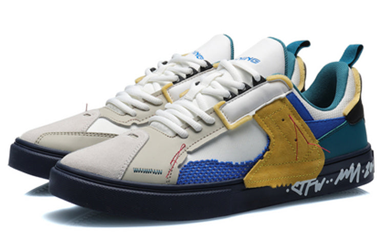 Li-Ning Counterflow GouXu 'White Blue Yellow' AGCQ309-1