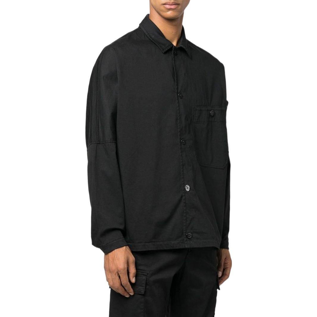 STONE ISLAND Overshirt 'Black' 771511014-V0029