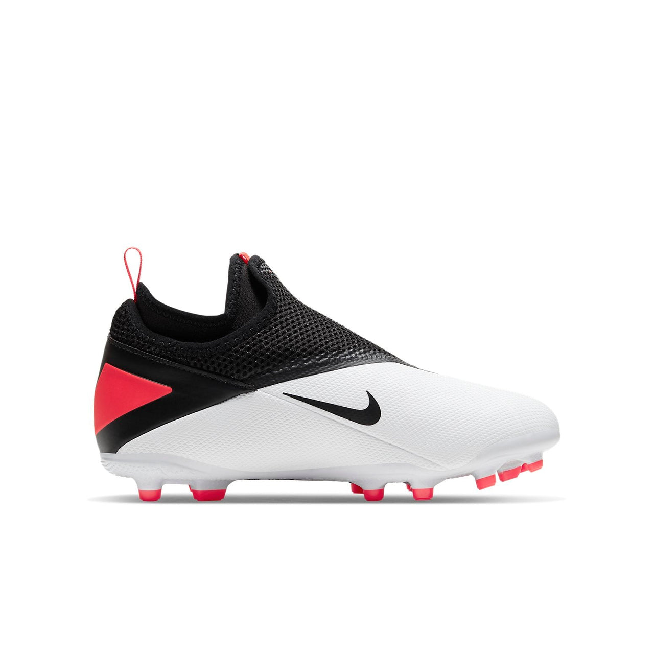 (GS) Nike Phantom Vision 2 Academy DF MG 'White Crimson Black' CD4059-106