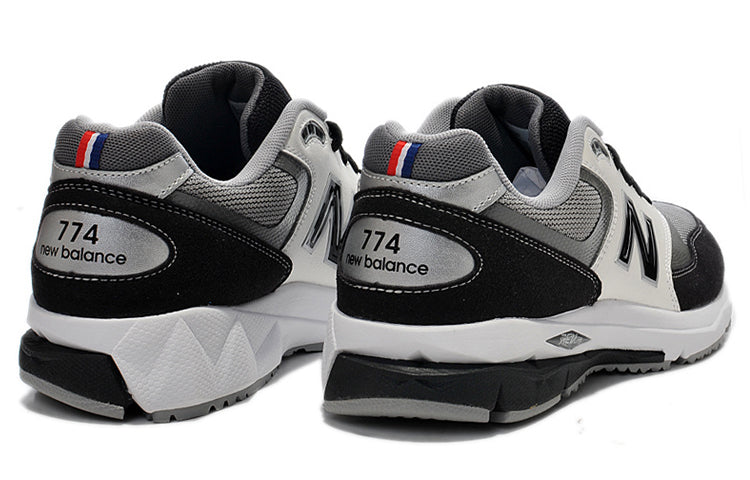 New Balance 774 Series Breathable Wear-resistant Non-Slip Low Tops Black Gray M774GB3