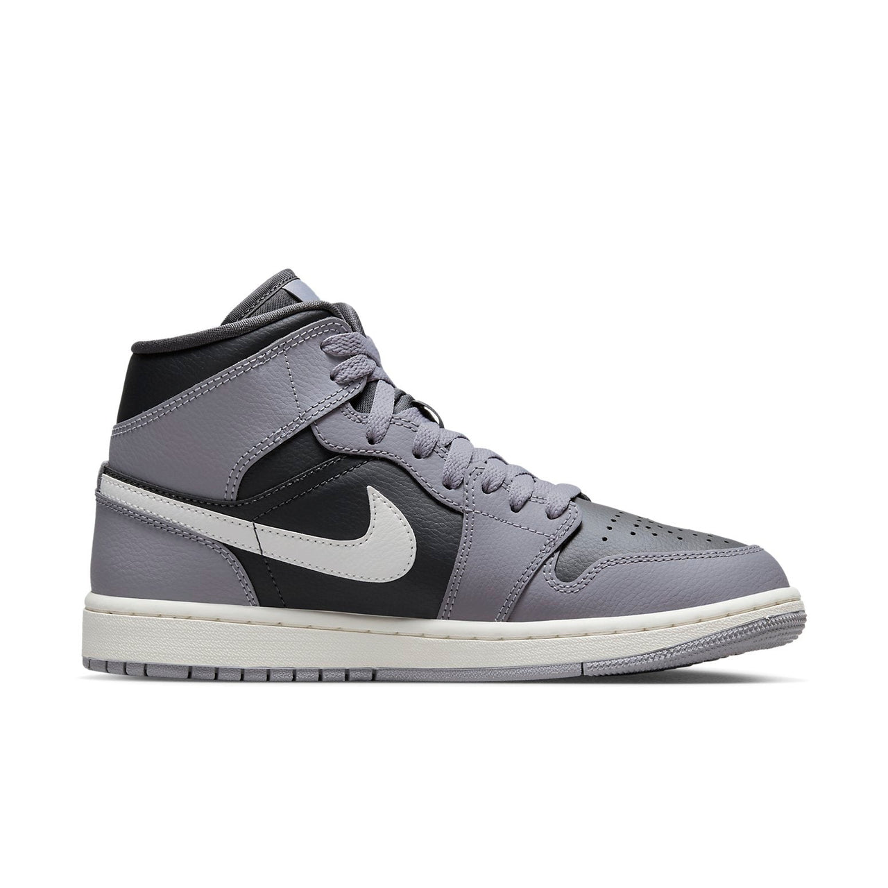 (WMNS) Air Jordan 1 Mid 'Cement Grey' BQ6472-022