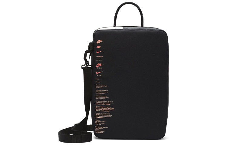 Nike Shoe Box Bag 'Black Red' DA7337-010