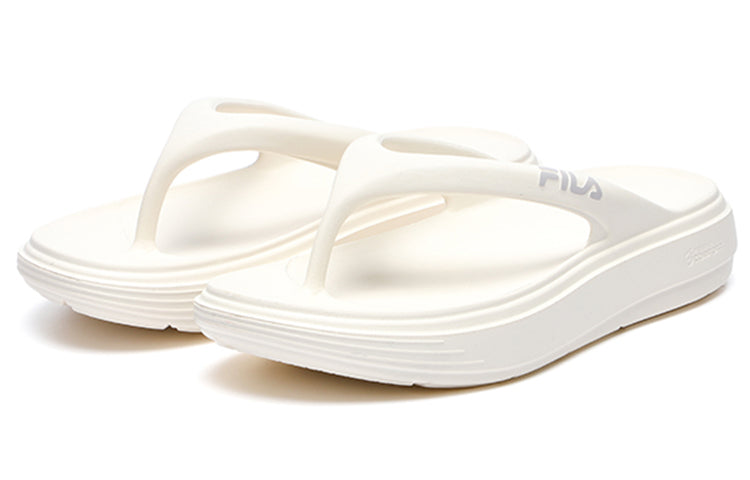 (WMNS) FILA Velvet Slide 'White' F12W226510FGD