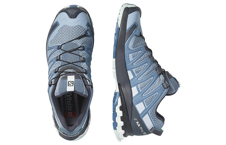 (WMNS) SALOMON XA Pro 3d V8 'Smoket Blue' 412721