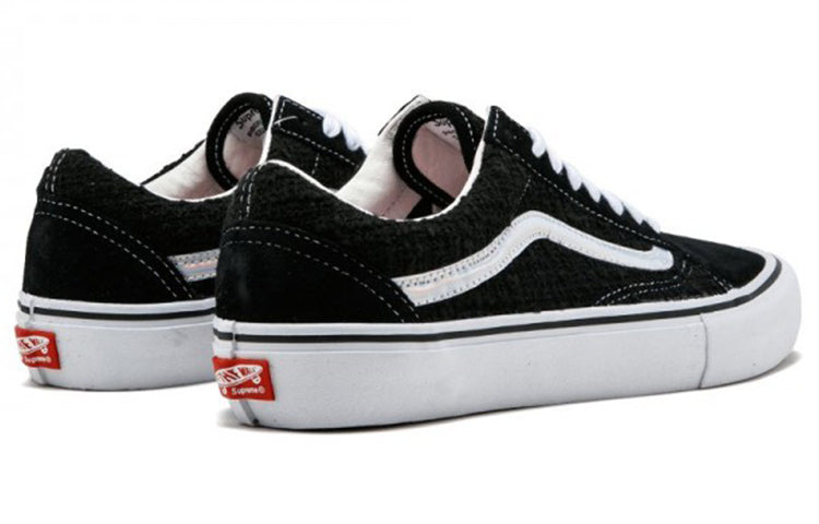 Supreme x Vans Old School Pro Iridescent Sneakers Unisex Black VN000ZD4JHX