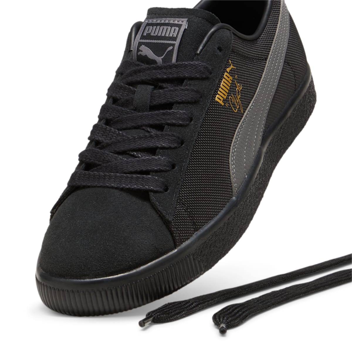 PUMA Clyde Soph 'Black Cool Dark Grey' 396490-04