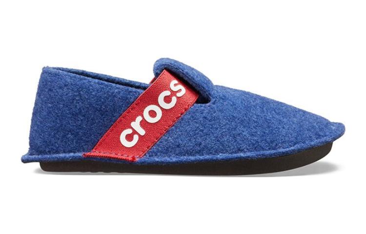 (GS) Crocs Classic Slippers 'Blue Red' 205349-4O5