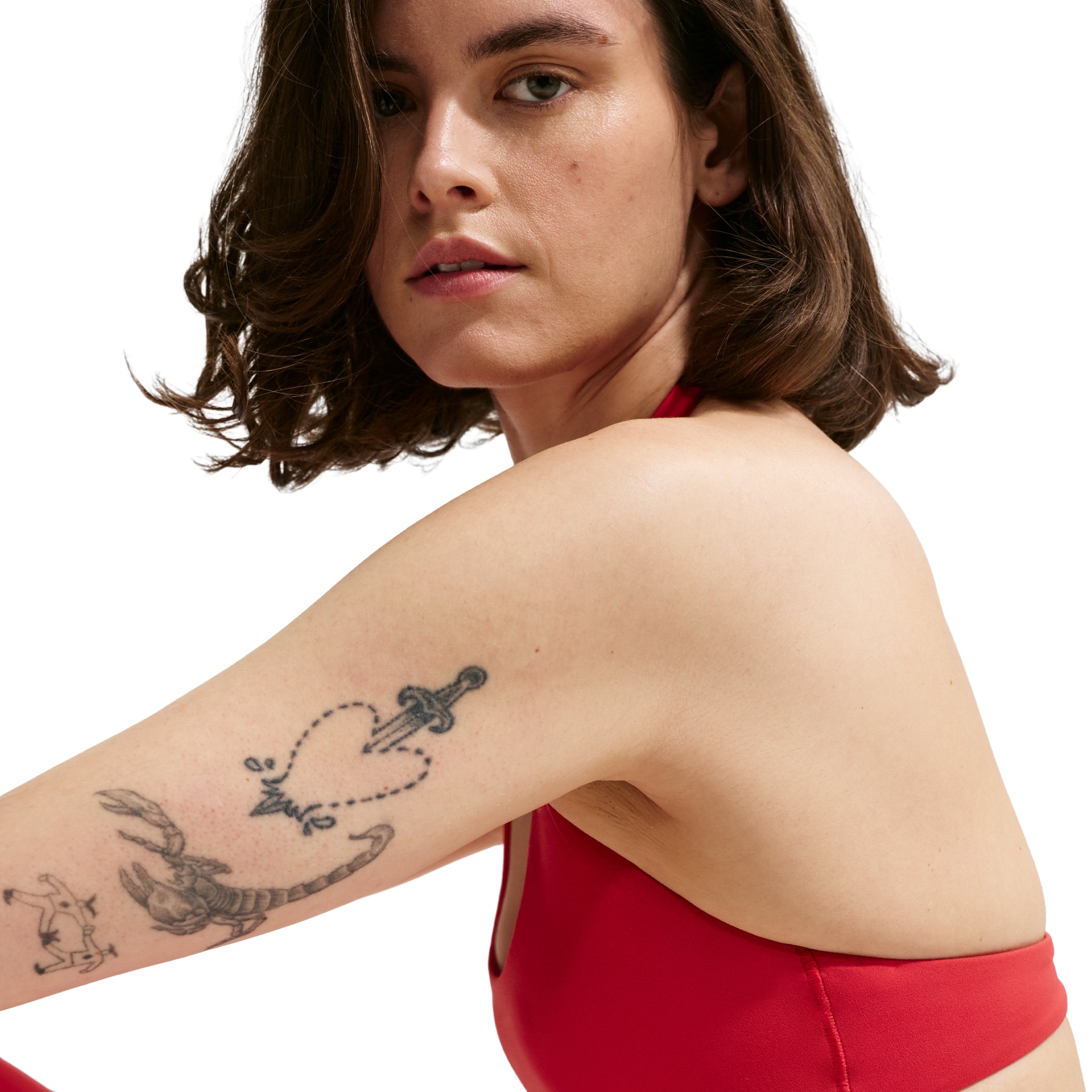(WMNS) Nike x Jacquemus Bralette 'Gym Red' HQ6179-687