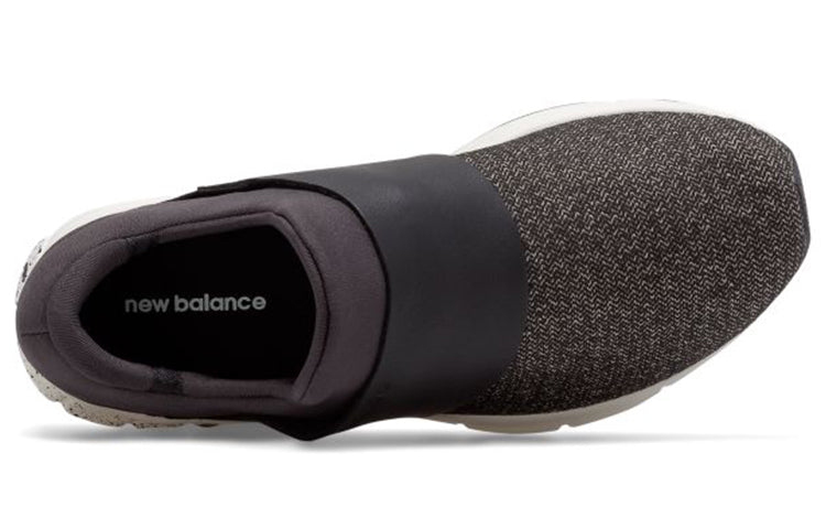 (WMNS) New Balance FuelCore Rush Slip-On 'Black Grey White' WLRUSHVE
