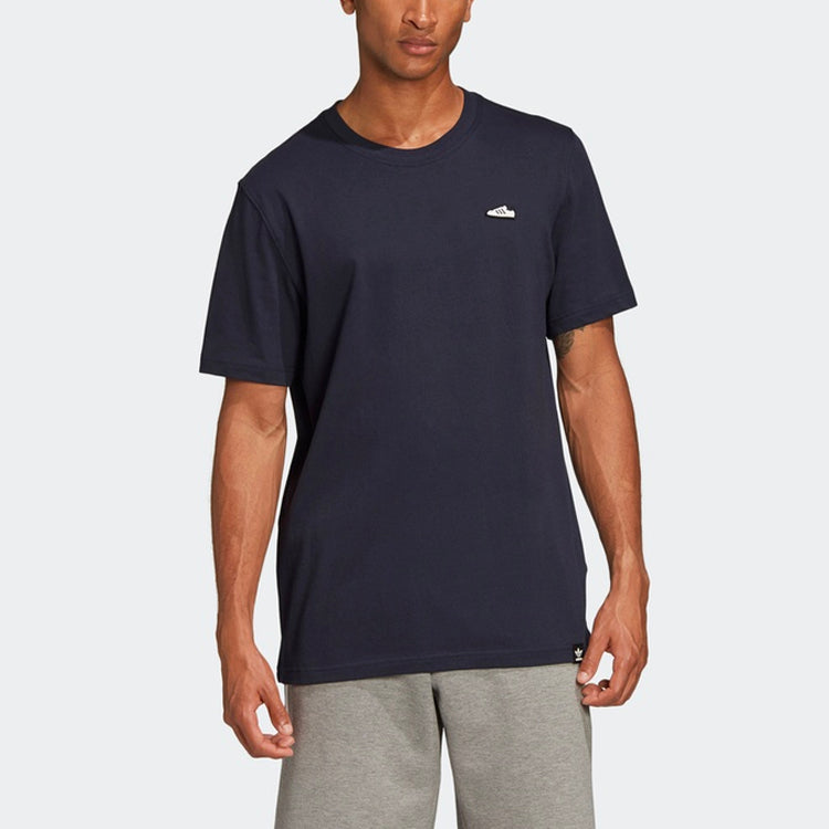 adidas originals Unisex SST Embroidery Blue FM3377
