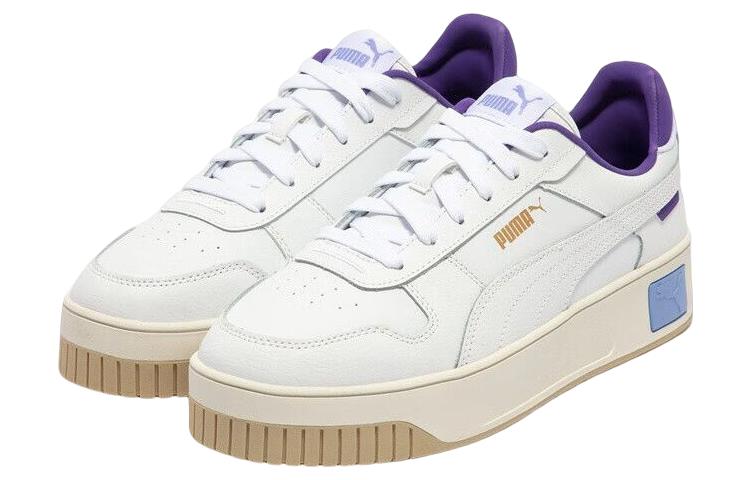 (WMNS) PUMA Carina Street 'White Purple Ivory' 389390-04