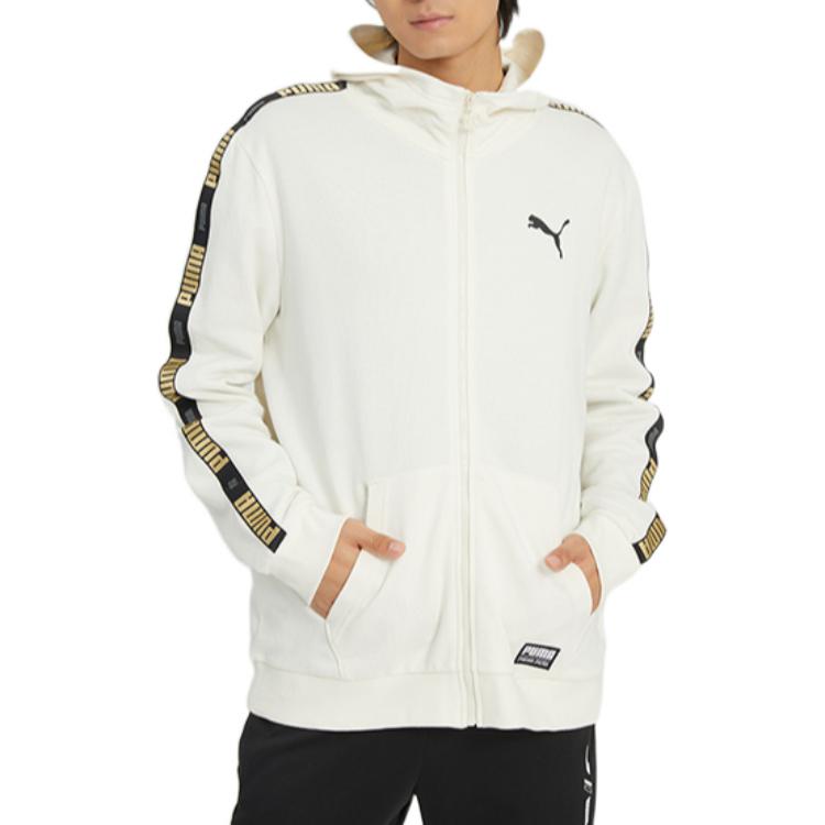 PUMA Handwriting Label Jacket 'White' 539532-93