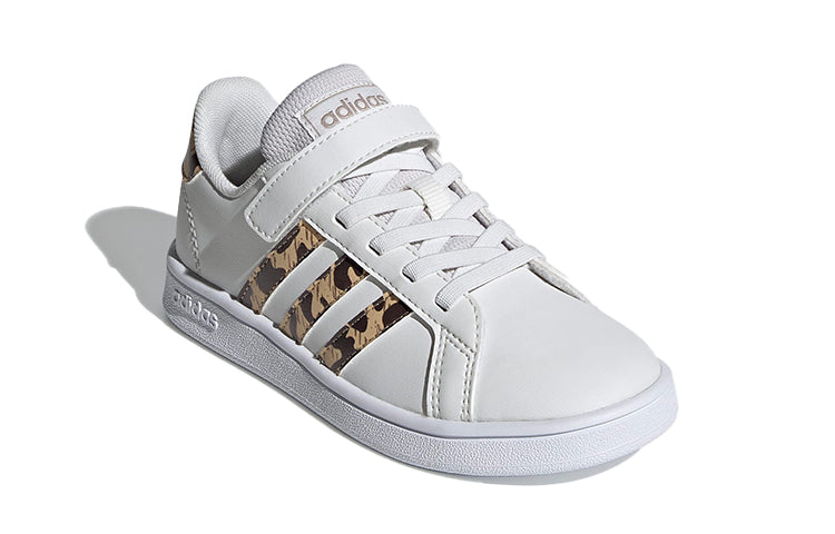 (PS) adidas neo Grand Court 'White Leopard' FZ3516