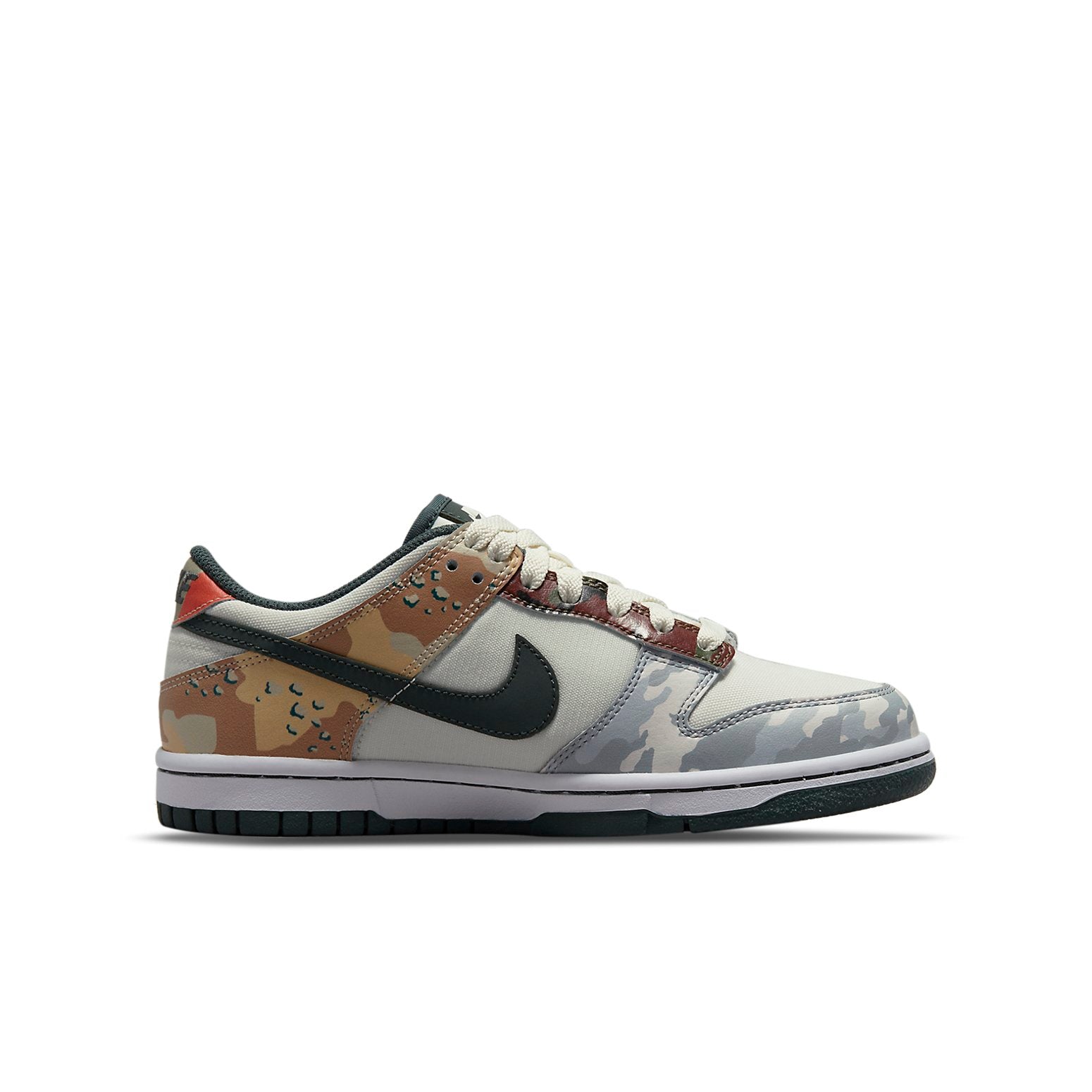 (GS) Nike Dunk Low SE 'Sail Multi-Camo' DB1909-100