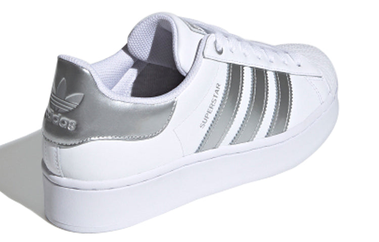 (WMNS) adidas originals Superstar Bold 'White Silver' FX4274