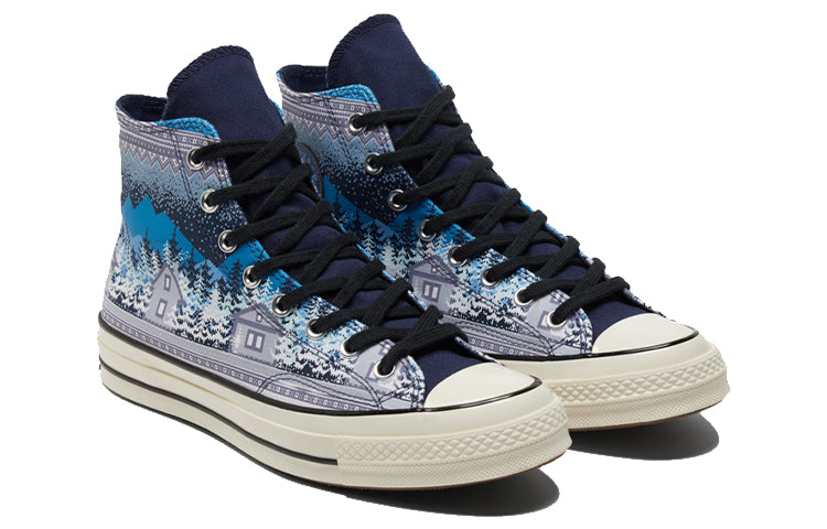 Converse Chuck 70 High 'Holiday Sweater - Midnight Navy' 172135C
