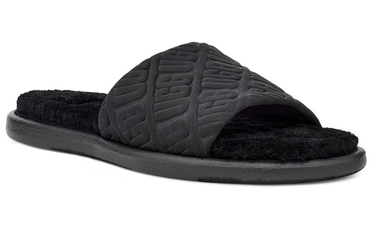 (WMNS) UGG Fifi Black Slippers 1107895-BLK