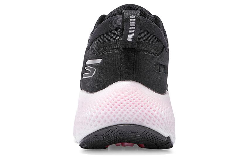 (WMNS) Skechers GOrun Max Road 6 'Black Pink' 172078-BKPK