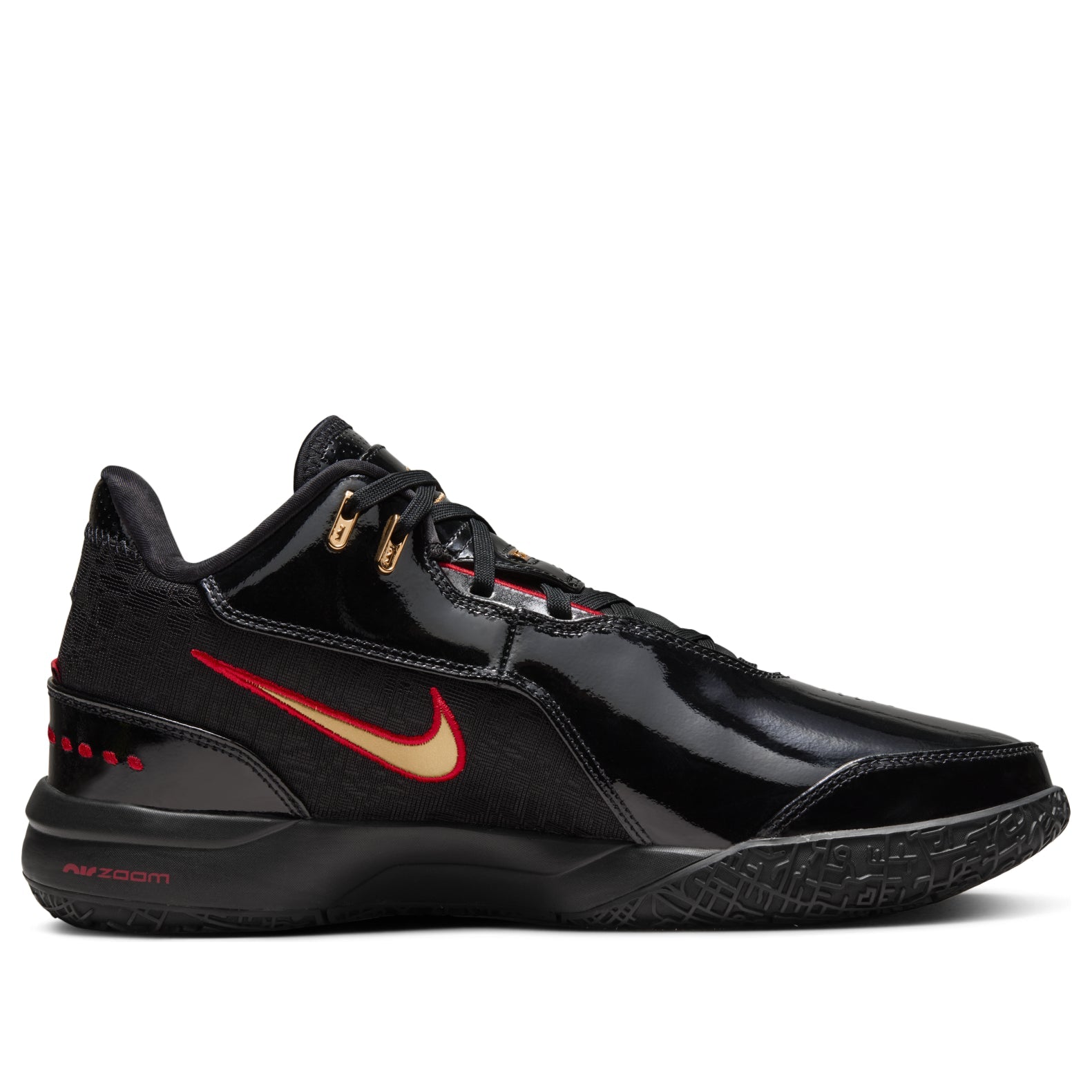 Nike Zoom LeBron NXXT Gen AMPD EP 'Black Metallic Gold' FJ1567-001
