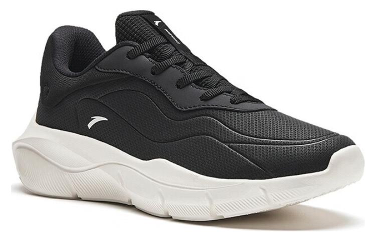 (WMNS) ANTA Running Shoes 'Black with White Mini Logo' 922347792-5