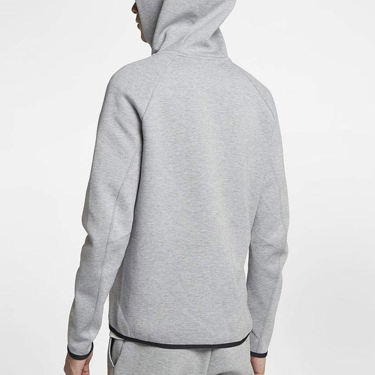Nike Sportswear Tech Athleisure Casual Sports Hooded Jacket Gray 928483-063