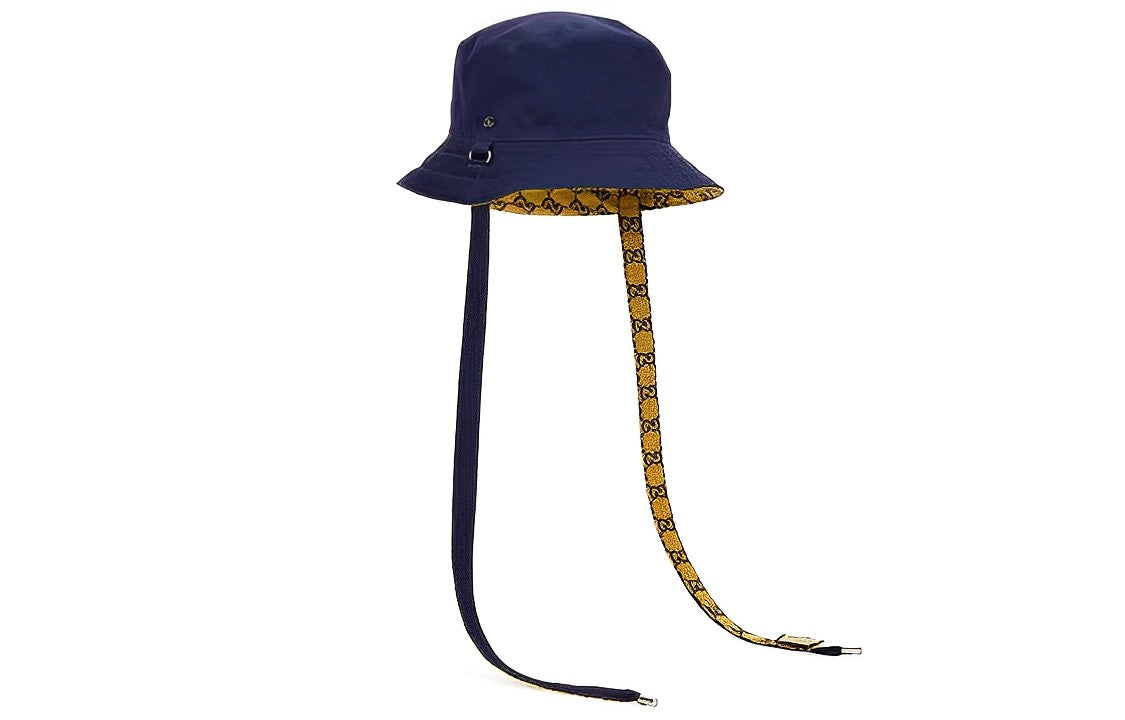 Gucci GG Reversible Bucket Hat 'Yellow Blue' 809879170