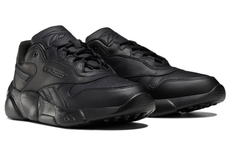 Reebok Premier Classic Leather Stylish Wear-Resistant Sports Black DV8606