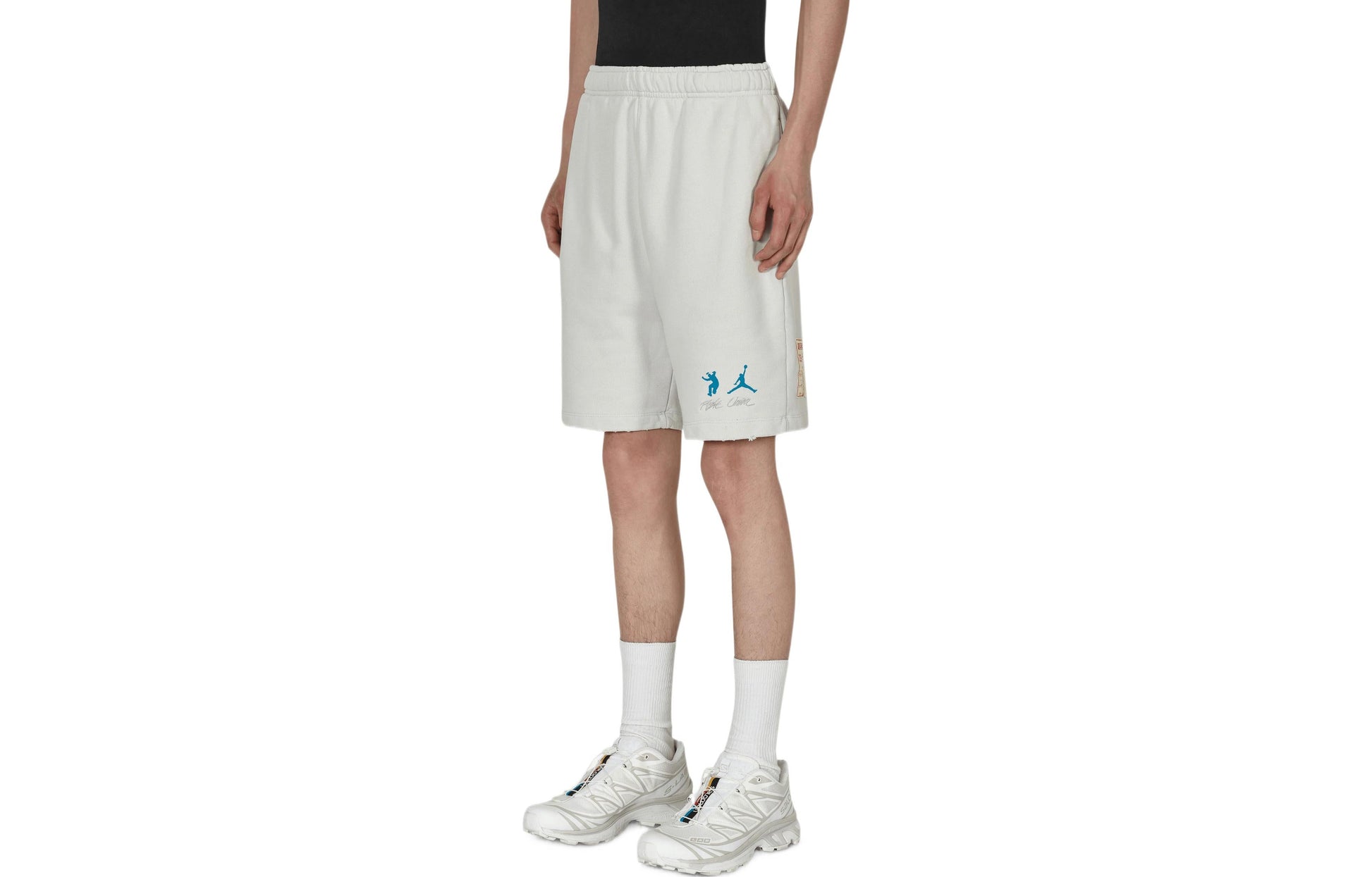 Air Jordan x Union Crossover Solid Color Casual Sports Breathable Shorts US Edition Unisex Gray DJ9528-025