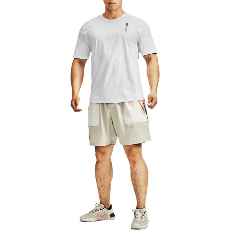 Under Armour CoolSwitch Hidden Print T-shirt 'White' 1370362-100