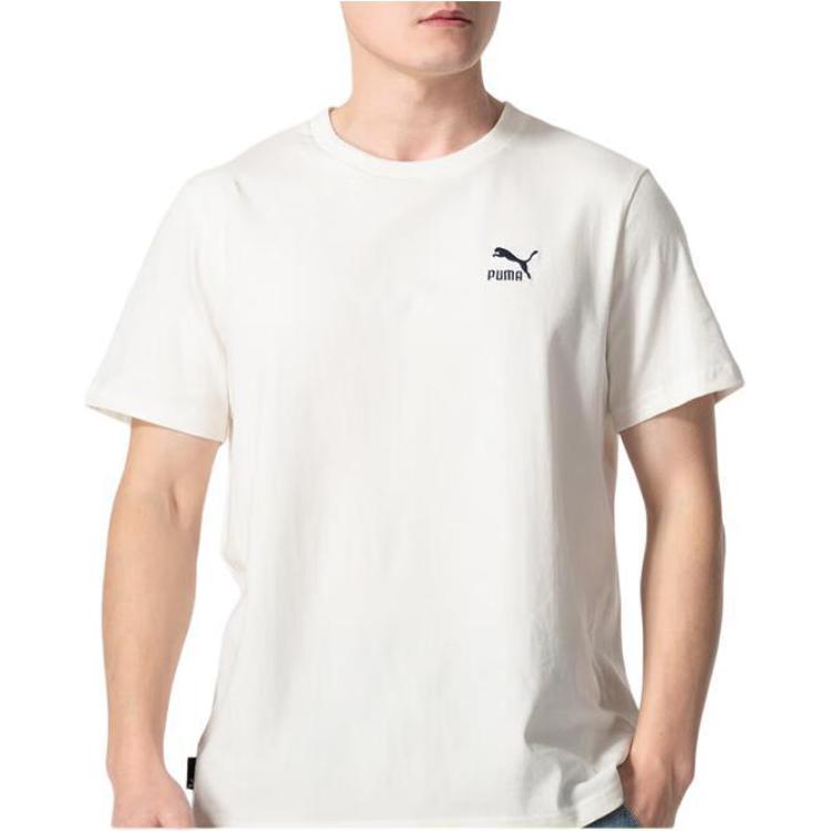 PUMA Logo Sports T-shirt 'White' 630353-65