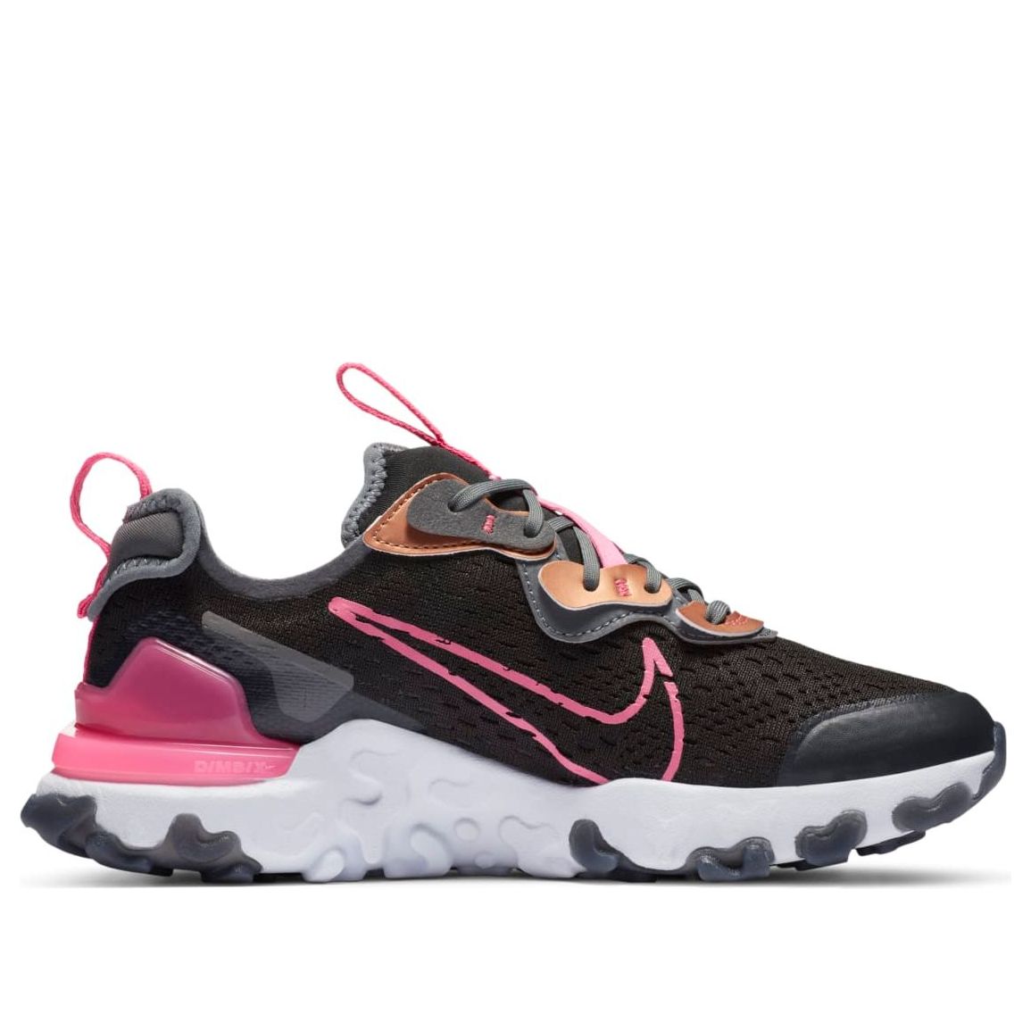 (GS) Nike React Vision 'Black Pink' CD6888-005