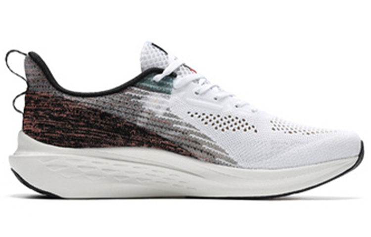 361 Degrees QU!K Light Breathable Running Shoes 'White Black Orange' 572022241-5