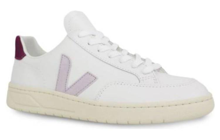 Veja V-12 Leather 'Extra White Purple' XD0203301