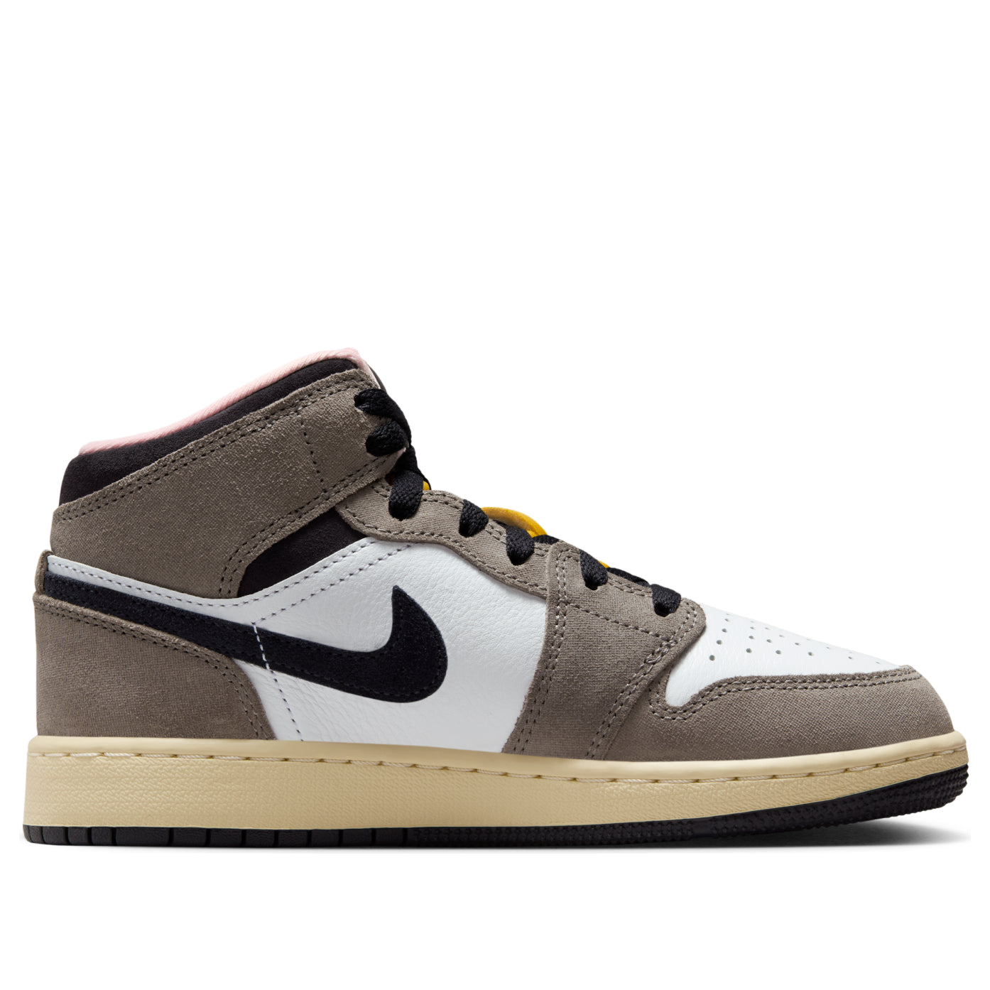 (GS) Air Jordan 1 Mid SE 'White Cave Stone' HQ2014-100
